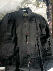 Classic Black Long Sleeve Shirt