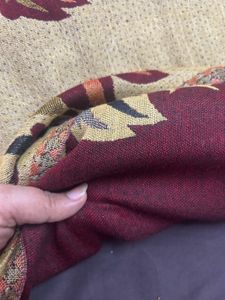 Floral Maroon Shawl for light winters