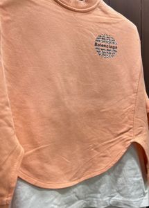 Peach Sweatshirt