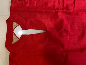 PRICE DROP Red &amp; GoldKurtaNever used | br