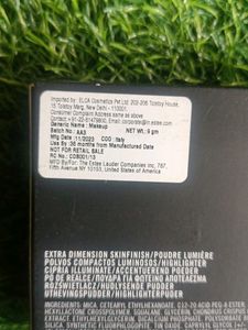 Mac Extra Dimension Skinfinish Poudre Lumiere