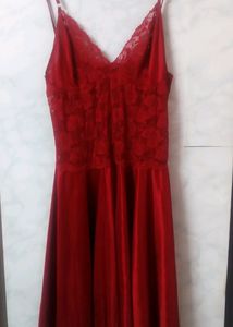 Red Lace Dress