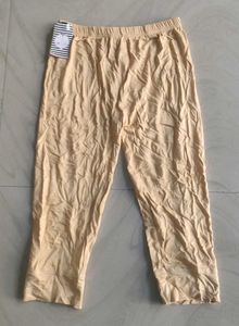 Beige Capri Leggings