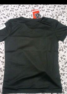 Men's Black V-Neck T-Shirt