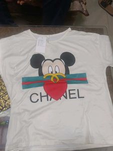 Cute Mickey Mouse &amp; Chanel Pajama Set
