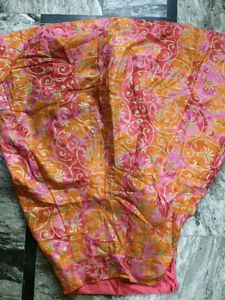 Vibrant Floral Print Lehenga Choli Set