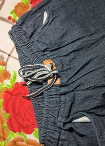 Stylish Dark Wash Jogger Pants