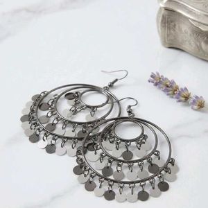Boho Layered Hoop Earrings