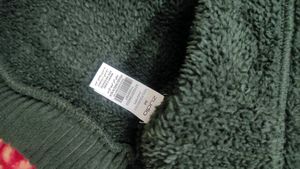 Green Corduroy Zip-Up Hoodie