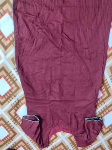 Maroon Embroidered Salwar Suit