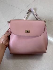 Stylish Pink Crossbody Bag