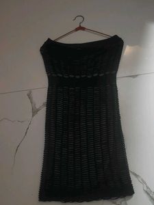 Teal Cutout Mini Dress