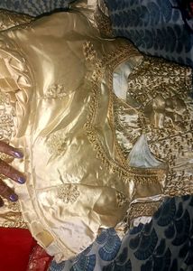Bridal Lehenga Colour Cream
