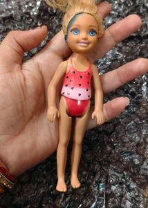 combo Vintage Doll with Pink Dress