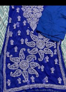 Chikankari Kurti With Inner