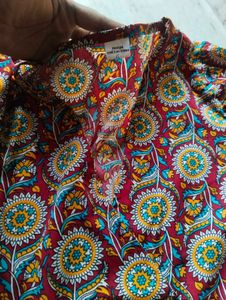 Bohemian Print Wrap Crop Top