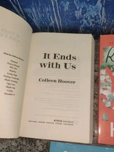 Colleen Hoover 4 Brand New Novels