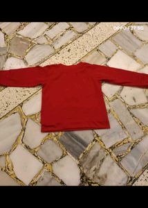Red Mickey Mouse Sweatshirt
