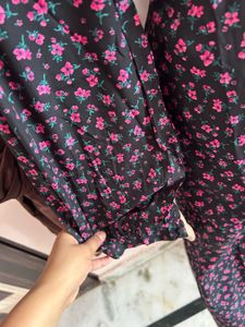 Floral Print Midi Dress