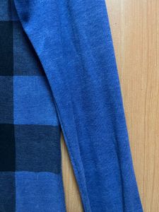 Full Sleeves Blue Tshirt For Men