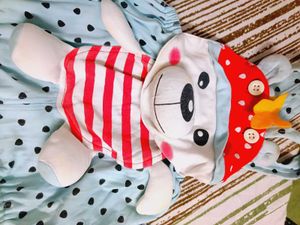 Baby Girl Cute Bear Pajamas