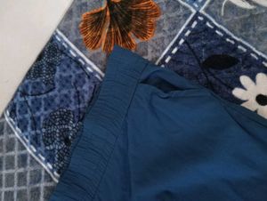 Comfortable Blue Casual Pants