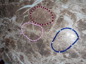 set of 2 +1 free Beaded Bracelet
