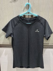 ALCIS Grey Textured T-Shirt