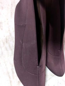Women Almond-Toe Slip-On Heel by Liscott
