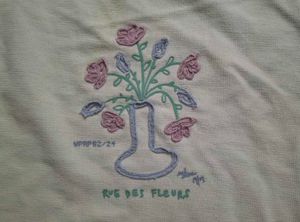 Cream Floral Graphic T-Shirt