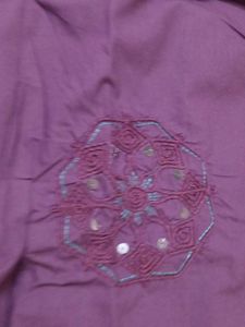 Hugo Boss Purple Embellished Shirt