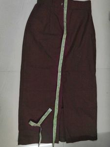 women formal skirt with mid slit
