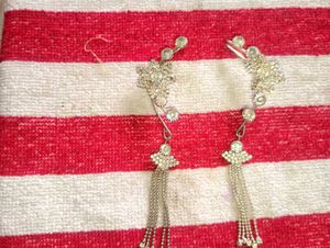 3 Elegant Gold Tone Jewel Necklace &amp; Earring Set