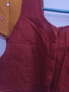 Stylish Ethnic Blouse with Mirror Work