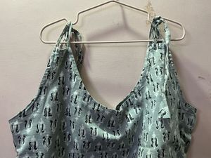Boho Print Sleeveless Kurta