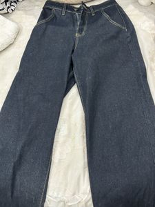 Dark Wash Wide Leg Jeans