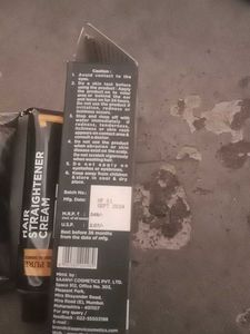 Hair Straightener Cream Kit
