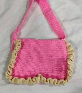 Crochet Bag And Potli Combo