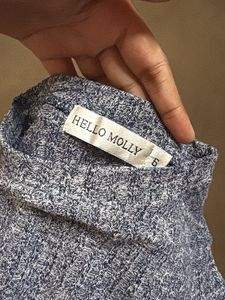 Blue &amp; White Knit Top - Never used
