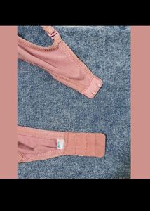 ₹59❗Light Padded Pink Bra