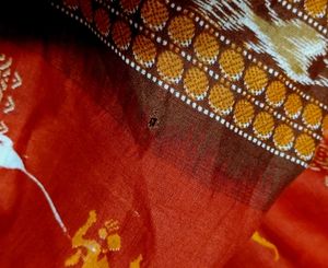 kalamkari cotton saree.