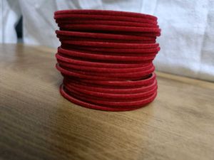 Red Velvet Bangles