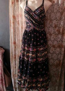 Boho Floral Maxi Dress