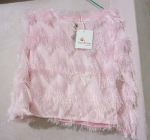 Baby Pink Stylish Top