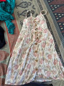 Floral Button-Down Sundress