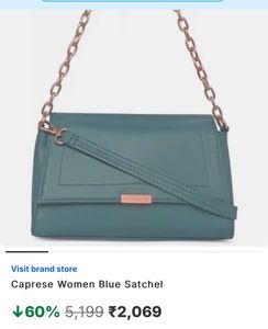 Stylish Grey Chain Shoulder Bag