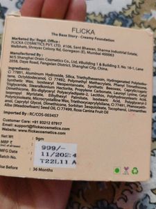 Flicka Creamy Foundation - The Base Story
