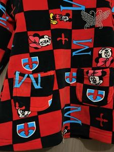 Branded exportCute Girls' Red &amp; Black Dress
