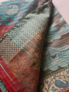 Multi Color Saree With Blouse