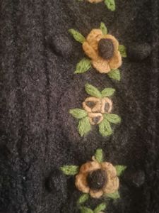 Zara Floral Embroidered Cardigan